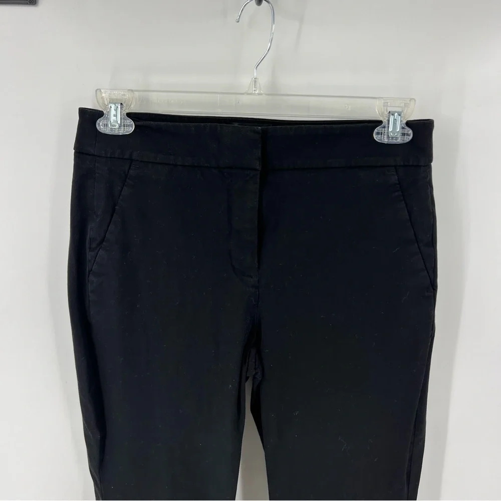 ✅ J.‎ Crew BLACK Remi Pant Pants Crop cropped black 10 style# AV394